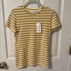 Vince Striped Tee, size S, NWT